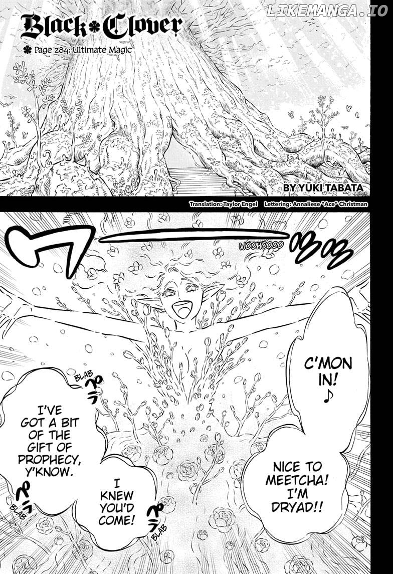 Black Clover chapter 284 image 01